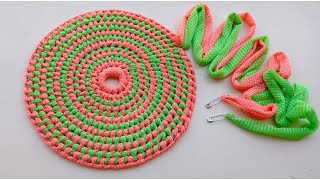 Super Beautiful Doormat Idea  Paydan Banane ka Tarika  Doormat Making At Home  Craft With Priya [upl. by Ikcaj]