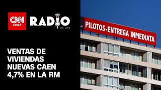 Ventas de viviendas nuevas cayeron 47 en la Región Metropolitana durante el tercer trimestre [upl. by Mochun]