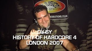 DJ SY  The Scratchmaster in the mix History Of Hardcore London [upl. by Aramo]