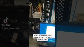 Windows Server Progress Instalation DELL POWEREDGE R550 windowsserver server dell shorts [upl. by Wendelina]