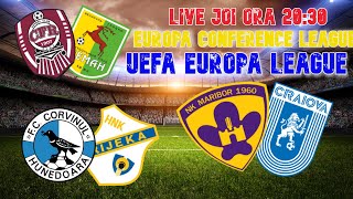 LIVE ❌CFR CLUJ  FC NEMAN 00❌CORVINUL  FC RIJEKA 00 ❌ NK NARIBOR  UNIV CRAIOVA 20 ❌ EUROPA LIVE [upl. by Ylloh712]