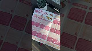 Calendario Marzo bujo journaling march sakura pink hellokitty [upl. by Eelyram]