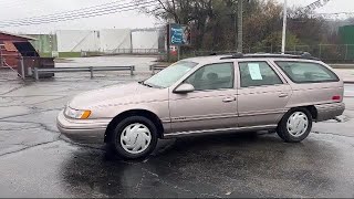 1994 Ford TAURUS WAGON GL For sale at Ohio Motors in Cincinnati Ohio [upl. by Nelleyram126]