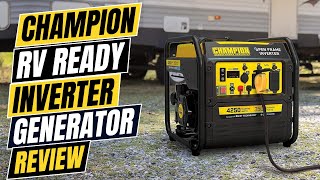 Champion 4250Watt RV Ready Inverter Generator Review Pros amp Cons Explained [upl. by Weisler]