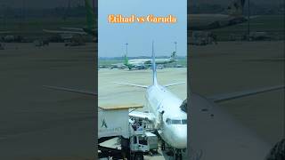 ETIHAD VS GARUDA INDONESIA airline aviation [upl. by Lardner]