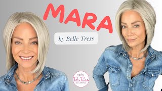 MARA by Belle Tress in Oyster  Wig Review  WigsByPattisPearlscom [upl. by Xxam]