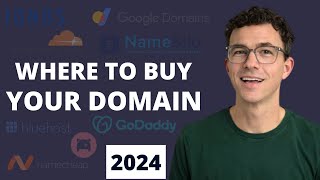 Where to Buy a Domain in 2024 Best Domain Name Registrars 2024 [upl. by Biel]