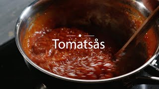 Tomatsås  Recept amp Ingredienser nedan 👇🏻 [upl. by Aniles]