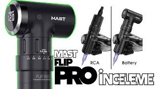 MAST FLIP PRO Wireless Dövme Makinesi İncelemesi  Tattoo Machines dragonhawk [upl. by Sydel]