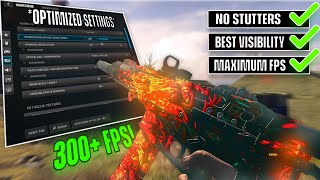 BEST PC Graphic Settings For Warzone 3 🔧Boost FPS amp Improve Visibility [upl. by Massingill]