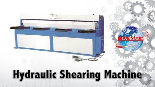 Hydraulic Shearing Machine  Q11Y4x2500 [upl. by Oinolopa161]