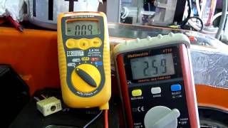 Chaud26Sonde ionisation observation 2  tension et courant dionisation [upl. by Nosreip]