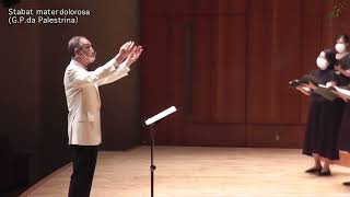 コールフラット第17回定期演奏会 第1ステージ  G P da Palestrina quotStabat mater dolorosaquot [upl. by Hana]