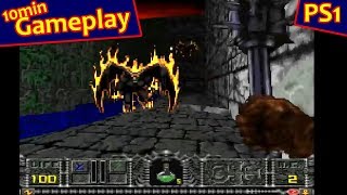 Hexen  PS1 Gameplay [upl. by Aroled]