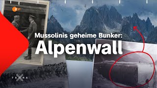 Alpenwall  Mussolinis geheime Bunker gegen Hitler  Terra X [upl. by Eca]