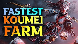 QUICKEST Warframe Koumei Farm  How To Get Koumei In Warframe [upl. by Kelton]