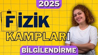 Fizik nasıl çalışılır  2025 TYT AYT FİZİK KAMPLARI BİLGİLENDİRME [upl. by Atirak]