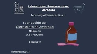 E12Clorhidrato de AmbroxolTFII [upl. by Dis]