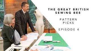 The Great British Sewing Bee 2022  Sewing Pattern Picks  Episode 4 [upl. by Ibmab]