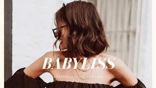 COMO FAZER BABYLISS NO CABELO CURTO  Tutorial fácil [upl. by Hoy520]