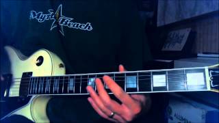 Def Leppard  Photograph  Intro guitar lesson [upl. by Wakefield]