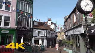 Cowes Isle of Wight Walk Town Centre amp Beach【4K】 [upl. by Niad320]