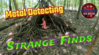 Strange Things found while Metal Detecting in Pine Woods Park [upl. by Lodnar]