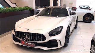 MercedesAMG GT R V8 Biturbo 2018  Reallife review [upl. by Aubarta]