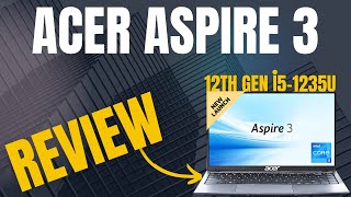 acer aspire 3 i5 12th generation 2024 review 🔥 Best laptop under 40k 🤑 [upl. by Pesek698]