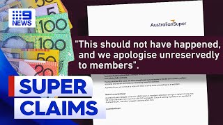 ASIC sues Australias largest super fund over duplicate members accounts  9 News Australia [upl. by Llehsram]