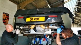 Fitting A Larini GT1 Exhaust To My McLaren 540C [upl. by Nymzaj]