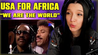 USA For Africa  We Are the World  FIRST TIME REACTION [upl. by Anirec506]