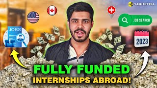 Fully funded international internships for 2023  Intern Abroad for Free [upl. by Namas]