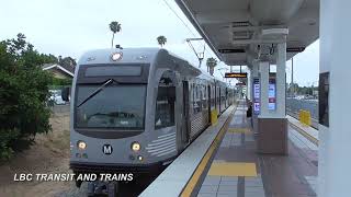 LA Metro A Line arriving at Wardlow [upl. by Bacchus]