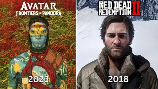 Avatar Frontiers of Pandora VS Red Dead Redemption 2  Physics and Details Comparison [upl. by Levenson262]