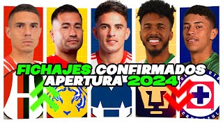 JOHAN ROJAS a CRUZ AZUL ¡Marquinhos COSTA a PUMAS ENZO DIAZ a RAYADOS ☑ FICHAJES LIGA MX 2024 [upl. by Aneg108]