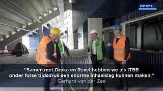 ITBB Draka en Rexels topscorend vermogen bij bouw stadion SC Cambuur  Rexel Topics [upl. by Birkner110]