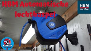 Unboxing HBM Automatische Luchthaspel [upl. by Afrika]