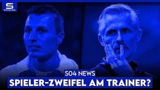 Spieler zweifeln am Trainer Fimpel als Schattentrainer Heekeren bleibt Nummer 1  S04 NEWS [upl. by Romo]