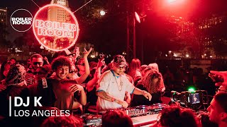 DJ K  Boiler Room LA Favela Worldwide [upl. by Affer]