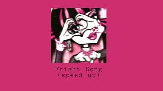 Monster High  Fright Song 𝐬𝐩𝐞𝐞𝐝 𝐮𝐩 [upl. by Unders]