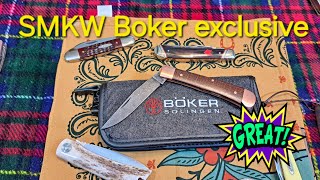 Boker SMKW exclusive trapper [upl. by Acemahs]