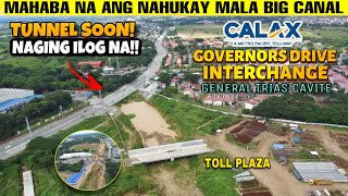 WOW BIG TUNNEL SOON  HUKAY NAGING ILOG NA  CALAX GOVERNORS DRIVE INTERCHANGE DECEMBER 2024 UPDATE [upl. by Loring]