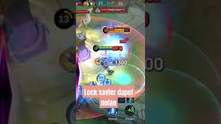 Lock savier dapet nolan mobilelegends mlbbcreatorcamp mlbb ml mobilelegendsid mlcreatorcamp [upl. by Naerad56]