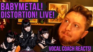 Vocal Coach Reacts BABYMETAL Distortion Live [upl. by Woodsum]