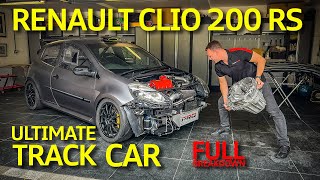 The Ultimate Renault Clio 200 RS Race Car  Full Review [upl. by Meesaw]