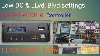 How to set low DC amp LLvd Blvd in Eltek smps 16kw [upl. by Annetta]