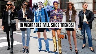 10 Wearable Fall 2023 Shoe Trends  The Style Insider [upl. by Hertberg291]