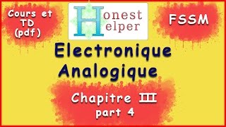 Chap3 Part 4 Amplificateur Diffé Electronique Analogique Pr ankrim [upl. by Nunes]