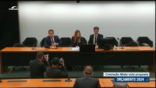 Relatório do Orçamento de 2024 pode ser votado na CMO nesta quarta [upl. by Mela983]